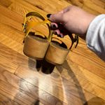 MIA Anja Swedish Scandinavian Peep Toe Clog Ankle Strap Heels mary jean chunky Photo 5