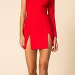 superdown NWT • rosalie double slit dress red sz XS Photo 0