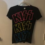 Tultex KISS  Concert Crew Neck Multi- Color T-Shirt S Band Tee Festival Rock Punk Photo 2