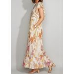 Anthropologie MAEVE x  Cassandra Maxi Dress, Peach, XS Photo 3