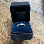 Tiffany & Co. Platinum Wedding Band 6.5mm Size 7 14g Original Box & Paperwork Photo 8