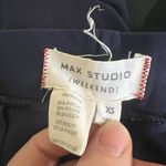 Max Studio Weekend Navy Blue Cropped Leggings Photo 9