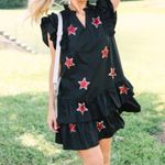 Fantastic Fawn ⭐ Star of the Show Sequin Ruffle Dress – Black/Red, Size Small - Photo 8