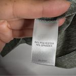 J. Jill Fit Supreme Stretch Henley Tee Caraway Size Small Green Gray Photo 4