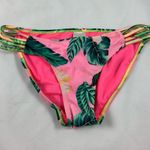 Xhilaration MD retro Hawaii pink floral pc bikini Photo 5