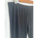 Eileen Fisher Women's Black Ponte Leggings Size Large Slim Crop EUC! 0116 Photo 1