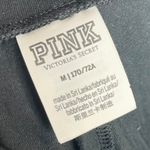 PINK - Victoria's Secret Victoria's Secret Pink Womens M Logo Ankle Legging Black Yoga Loungewear Stretch Photo 3