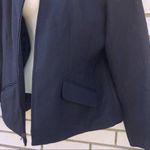 Sag Harbor 100% wool black zipper lined blazer jacket with front pocket-size 10 Photo 5