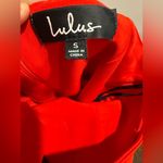 Lulus Ardent Love Red Cutout Bodycon Dress Size S‎ Photo 6