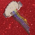 New Rainbow Pearl gems Hair Clip Multiple Photo 0