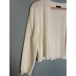 Talbots  Cropped Cardigan Sweater Open Front 3/4 Sleeve Women's XL Photo 2