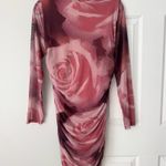 Anthropologie  The Maya Long-Sleeve Ruched Cowl-Neck Mini Dress, Size XL Photo 5