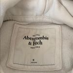 Abercrombie & Fitch  off white Y2K vintage hoodie sweat shirt size m Photo 2