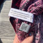 Ruff Hewn  Grey Red Black Velvet Cold Shoulder Blouse Photo 4