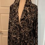 Carole Hochman black and white dress sweater.900 Size M Photo 1