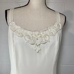 Aspeed Off White Cream Long Wedding Prom Formal Dress w Beaded Appliqué Photo 1