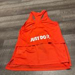 Nike  Mesh Overlay Light Red Crimson Tank Top Photo 4