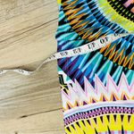 Multi Print Beach tank Dress by beachtime abstract pink blue size 4 Photo 5