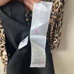 Ganni  Leopard Animal Print Brown Georgette Smocked Long Sleeve Midi Dress Size 4 Photo 10