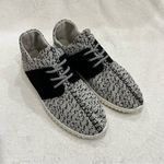 Madden NYC Jett Knit Saddle Sneaker Size 10 Black Photo 2