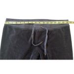 Juicy Couture ‎ Women’s Velour Tracksuit Set Black Hoodie Pants Size L Vintage Photo 13