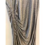 ALC Sally Ruched Short Sleeve T Shirt Dress in Heather Gray Soft Small EUC Photo 7