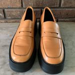 Free People  Nico Platform Leather Loafer Creepers Size 41 Photo 3