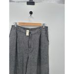 Aerie  Womens Gray Knit Wide Leg Pants Size L Career Lounge Casual Stretch NWT Photo 3