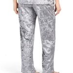 Josie Natori Grey Velvet Sleepwear Pants Gray Size L Photo 1
