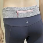 Lululemon  Gray Ruched Crop Pant 6 Photo 1