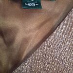 Ralph Lauren Lauren  Brown V Neck Cinched Side‎ Dress Size 10 Photo 5