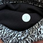 Lululemon Rush Hour 1/2 Zip Running Luon Jacquard White Black Jacket Size 2 Photo 14