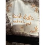 Altar'd State Sherpa Fleece Pullover Ivory Brown Size Medium | Cozy Quarter Zip Photo 5