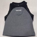 Nike Pro Black and Gray Athletic Tank Photo 0