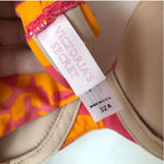 Victoria's Secret Vintage Y2K Underwire Pink Floral Bikini Top 32A Photo 2