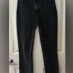 Abercrombie & Fitch Abercrombie Curve Love 90s Slim Straight High Rise Crossover Jeans, 24/00 Photo 0