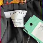 Glamorous Akelia Flare Black Floral Skirt Large Photo 5