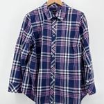 Talbots Woman 2X Button Down Plaid Shirt Long Sleeve Career Casual Top Fall Plus Photo 0