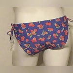 Bongo 💥🆕 Purple Rose Floral Bikini Bottom M🆕 Photo 1