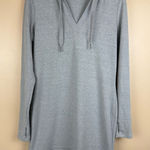 Athleta  Dress Womens Size S Gray Heathered Bliss Hoodie Sweatshirt Photo 0