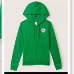 PINK - Victoria's Secret Victoria’s Secret PINK Originals Dog Glitter Logo Zip Hoodie Size XL Photo 1