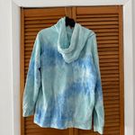 PINK - Victoria's Secret VS PINK Women’s Tie-Dye Blue Active Comfy Hoodie Sz S Photo 4