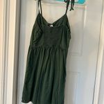 Aerie Forest Green Mini Dress XS Photo 2
