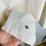 Kate Spade  NY Open Back Bow White Cream 3/4 Sleeve Blouse Top Size Large L‎ Photo 2