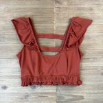 Anthropologie NWT Cross-Back Ballet Crop Top Photo 3