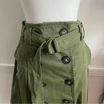 J.Crew  • Olive Green Chino Trench Skirt Photo 4