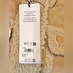Alo Yoga NWT  Faux Shearling Cropped Snowfall Jacket Woodland Tan Size XS Photo 7