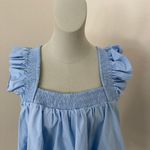 English Factory Blue Top Photo 2