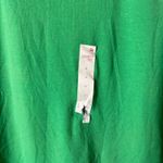 SO  Green and Navy Stripe Sleeve Baseball Style Tee Shirt Sz M Photo 4