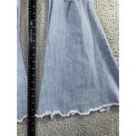 Rue 21 Jeans Junior 9 Flare Leg Bell Bottom Distressed Light Wash Stretch Y2K Photo 4